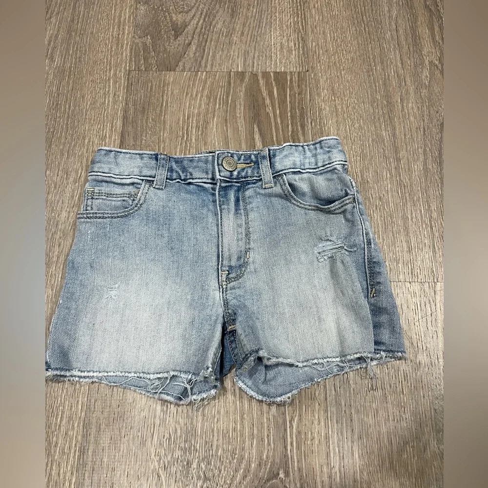 GAP girls Light Blue Denim Shorts size 7